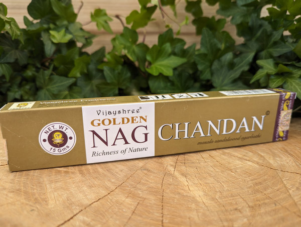 Räucherstäbchen Golden Nag "Chandan"