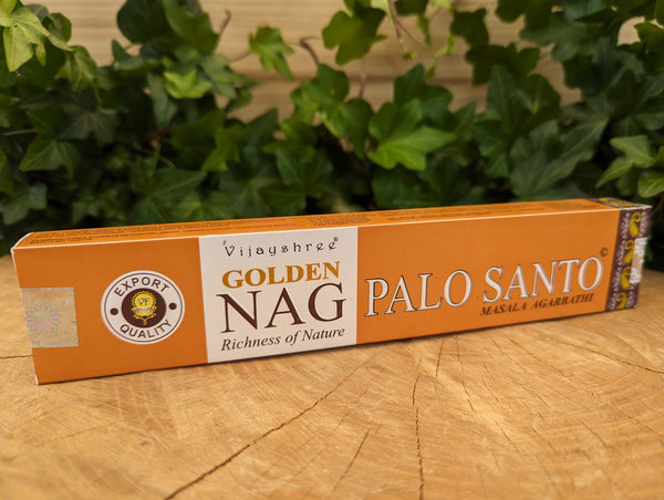 Räucherstäbchen Golden Nag "Palo Santo"